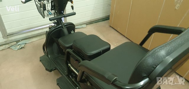 Електрическа двуместна триколка С-1 750W модел 2024 г., снимка 7 - Мотоциклети и мототехника - 29845913