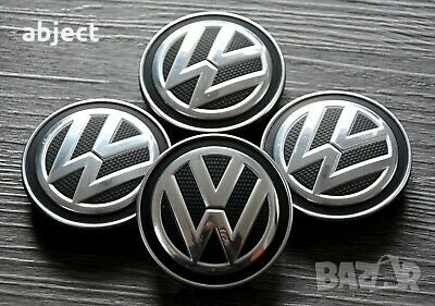 VW Капачки за джанти 56мм и 65мм нов стил Volkswagen Golf Passat, снимка 2 - Аксесоари и консумативи - 30823890