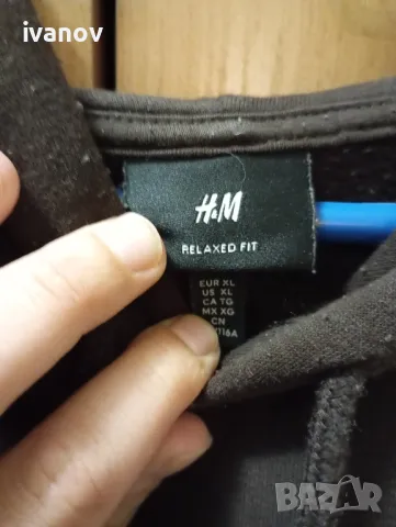 H&M мъжки суичър , снимка 3 - Суичъри - 49623277