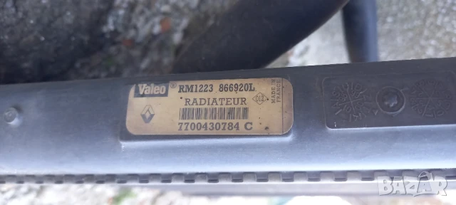 Воден радиатор Renault Clio II 1.2 бензин, снимка 2 - Части - 50585996