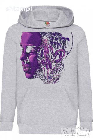 Детски Суитчър/Суитшърт Stranger Things Eleven 2,Игра,Подарък,Изненада,Забавление,Рожден Ден, снимка 2 - Детски анцузи и суичери - 38358593