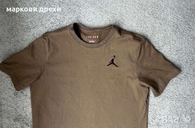 JORDAN T-SHIRT M J JUMPMAN EMB SS CREW L, снимка 5 - Тениски - 53086470