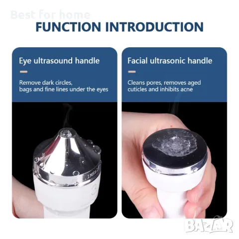 Ултразвукова машина за грижа лице и тяло  RU 628 Supersonic, снимка 10 - Козметика за лице - 47326330