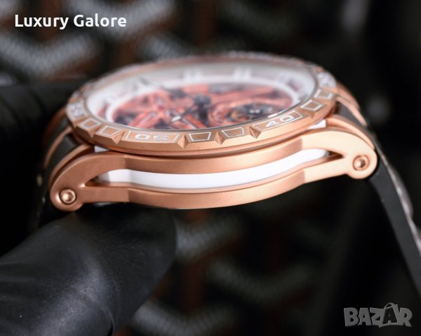Мъжки часовник Roger Dubuis Excalibur Spider Eon Gold с aвтоматичен механизъм, снимка 3 - Луксозни - 39210904