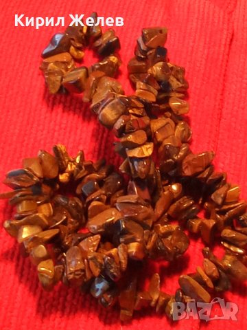 ТИГРОВО ОКО ПРЕКРАСЕН ГЕРДАН КОЛИЕ 3828, снимка 4 - Колиета, медальони, синджири - 29555766