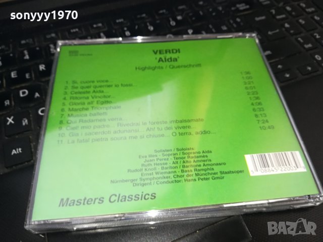 VERDI AIDA CD MADE IN HOLLAND 1802241100, снимка 18 - CD дискове - 44349654