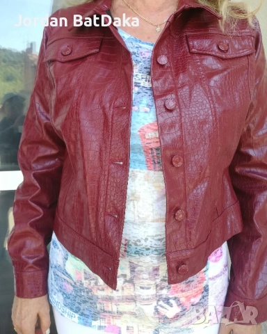 Дамско яке саке ML#, снимка 2 - Якета - 51639969