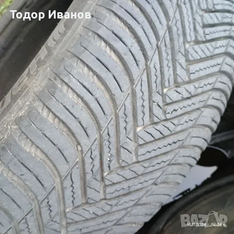 всесезонни гуми с джанти 16-ки 205/55, снимка 6 - Гуми и джанти - 47993926