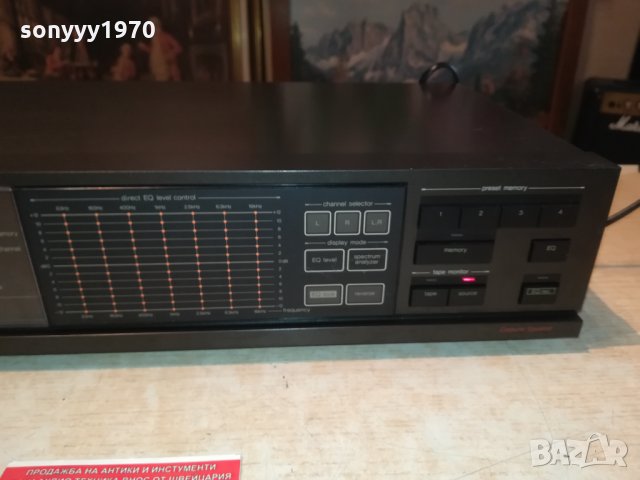 TECHNICS EQUALIZER-MADE IN JAPAN 2301221730, снимка 9 - Ресийвъри, усилватели, смесителни пултове - 35535009
