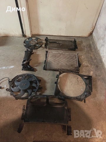 радиатор перка виско охлаждане казанче дифузьор бмв е46 330д 184 кс bmw e46