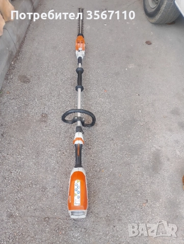 Акумулаторен телескопичен храсторез STIHL HLA 66, 36 V, 50 см, 205 cм, без батерия и зарядно, снимка 2 - Други инструменти - 52424909