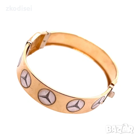 Златна мъжка гривна 17,05гр. 14кр. проба:585 модел:36402-3, снимка 3 - Гривни - 53022054