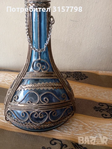 Старо шише за парфюм, снимка 3 - Антикварни и старинни предмети - 50543507