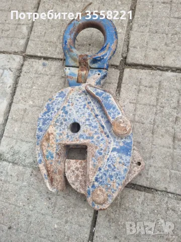 Вертикална скоба за плоча 5тона, снимка 4 - Други инструменти - 49306506