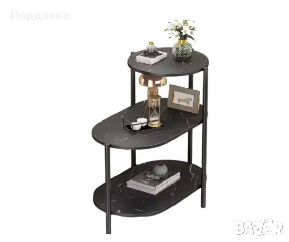 Тристепенен рафт за  съхранение, снимка 1