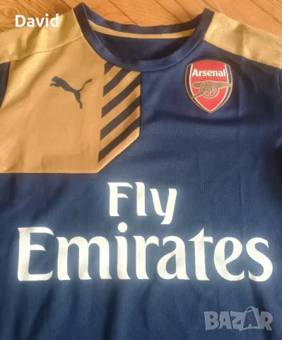 Оригинална юношеска фланелка на Арсенал 15/16, снимка 3 - Футбол - 49934258