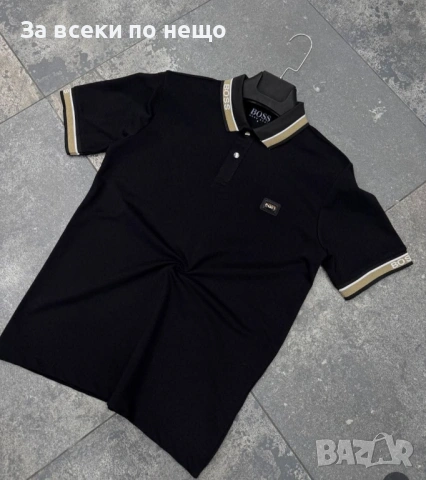 Hugo Boss Мъжка Тениска С Яка👕Мъжка Блуза С Къс Ръкав Хуго Бос Код A1360