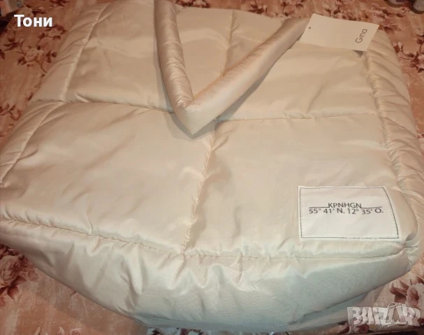 GINA Нова Голяма Плажна Чанта с Етикет , снимка 9 - Чанти - 51109578