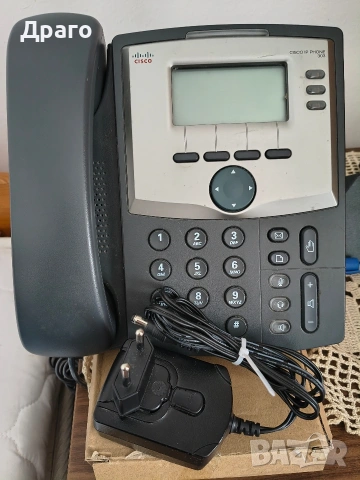 IP PHONE / Cisco SPA 303, снимка 2 - Стационарни телефони и факсове - 54006287
