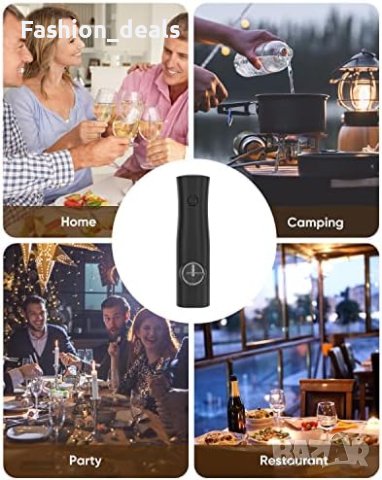 Нова Електрическа мелница с батерия за сол и пипер Дом Домакинство Подарък, снимка 7 - Други стоки за дома - 42023253