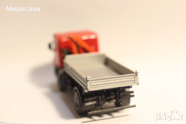 HERPA H0 1/87 SCANIA САМОСВАЛ КРАН КАМИОН МОДЕЛ, снимка 4 - Колекции - 52864846