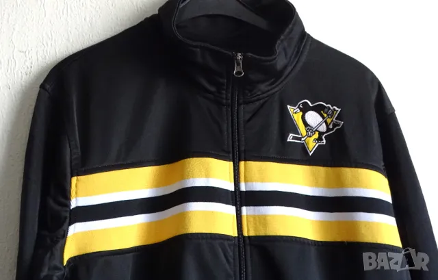 NHL / Pittsburgh Penguins - мъжко спортно горнище, снимка 2 - Спортни дрехи, екипи - 49154969
