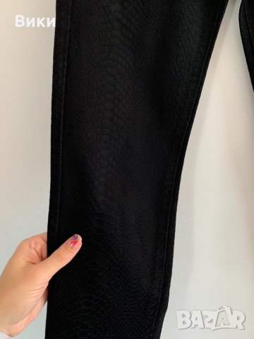 Черен панталон , снимка 2 - Панталони - 30789588