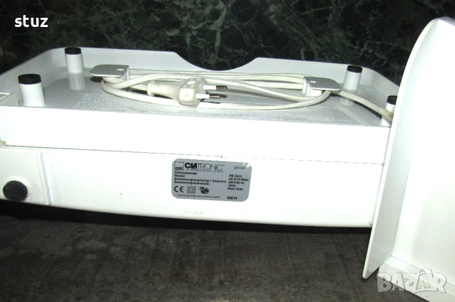 Електрическа машина Clatronic, за рязане на колбаси, хляб, зеленчуци, сирена, снимка 10 - Кухненски роботи - 54211139