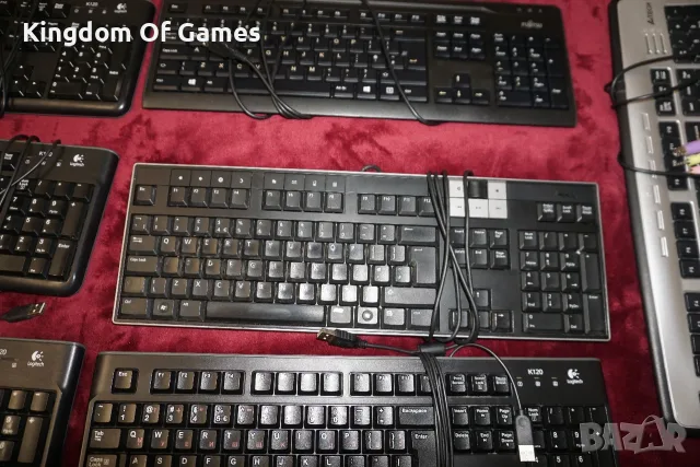 12 Клавиатури Logitech K120/Dell/Fujitsu KB410K/Gembird/Genius/A4Tech за Настолен Компютър , снимка 10 - Клавиатури и мишки - 55501007