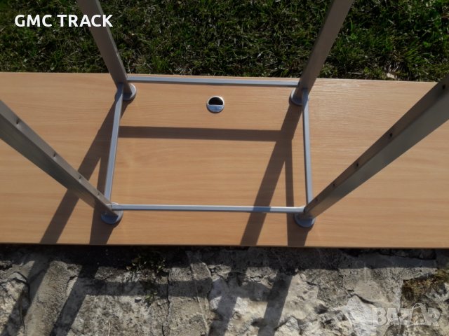 Барплот,етажерка,работен плот,помощна маса,кухненска количка - модулна метална основа, снимка 9 - Етажерки - 29454457