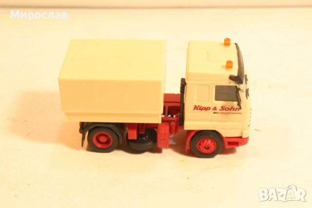 HERPA H0 1/87 SCANIA КАМИОН ВЛЕКАЧ КОЛИЧКА МОДЕЛ, снимка 7 - Колекции - 54113536