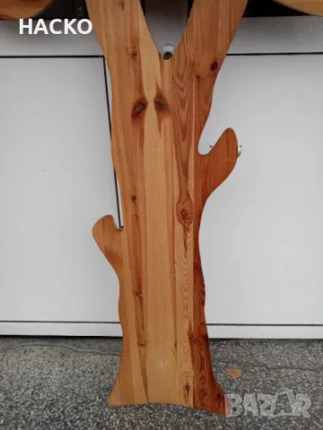 Дървена Закачалка (Ябълково Дърво) Ръчна Изработка, снимка 9 - Други стоки за дома - 47942685