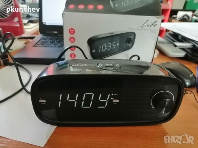 Радиочасовник Life RAC-002, снимка 2 - Радиокасетофони, транзистори - 38215281