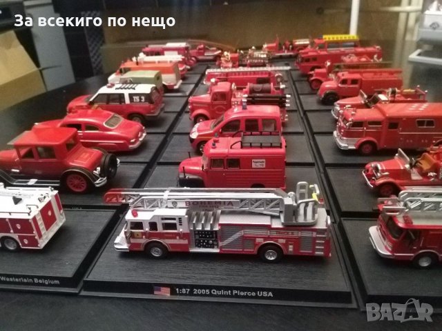 Макети на различни модели пожарни коли (Обява 5 ), снимка 18 - Колекции - 31589351