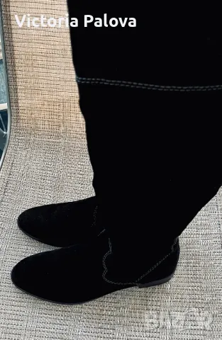 Красиви велурени ботуши  TAMARIS Германия