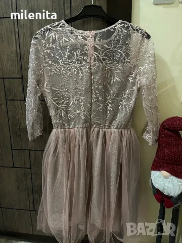 Прелестни две дамски розови рокли М размер, снимка 3 - Рокли - 48256769