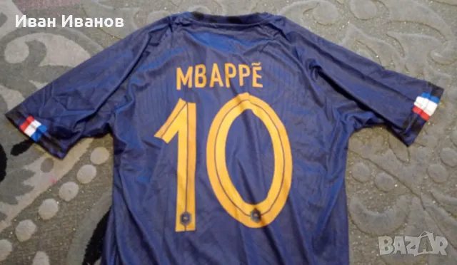 Чисто нов оригинален екип на Франция - Килиан Мбапе, снимка 7 - Футбол - 48351522