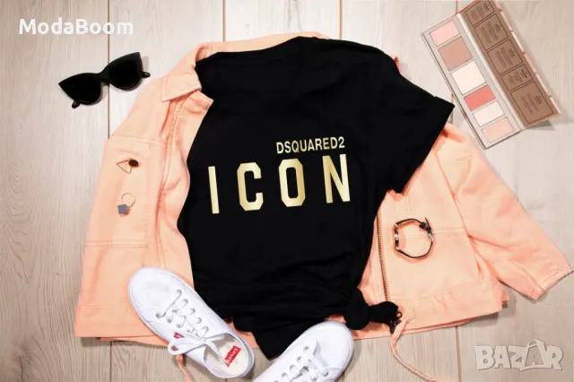 DSQUARED2 Icon дамски тениски Различни цветове , снимка 3 - Тениски - 48868729