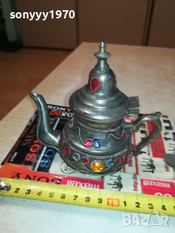 КРАСИВ ЧАЙНИК ОТ ФРАНЦИЯ 0710252025, снимка 2 - Антикварни и старинни предмети - 51979513