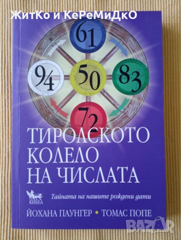 Йохана Паунгер, Томас Попе - Тиролското колело на числата, снимка 1 - Езотерика - 37151160