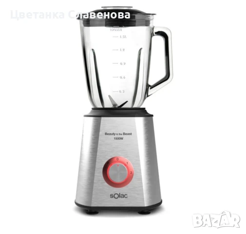 Блендер SOLAC BV5728 B&B 1500 W, снимка 3 - Блендери - 50714007