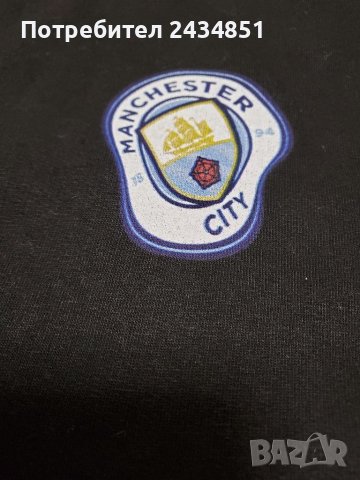 Мъжка ватирана блуза Manchester City, снимка 4 - Блузи - 38761009