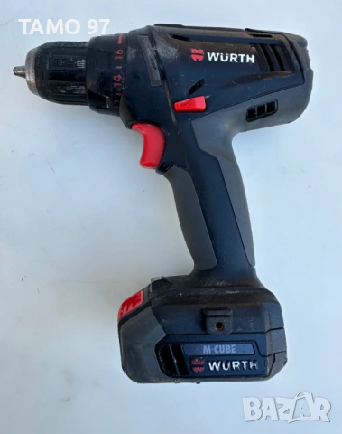 Wurth ABS 12 COMPACT M-Cube - Акумулаторен винтоверт 2x12V 3.0Ah, снимка 2 - Винтоверти - 53250367