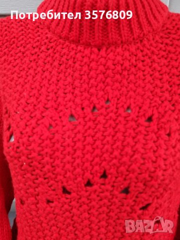 Вълнен пуловер , снимка 5 - Блузи с дълъг ръкав и пуловери - 38978348