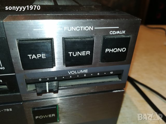 sony fh-7 mk ll power & ampli made in japan 0509211238, снимка 6 - Ресийвъри, усилватели, смесителни пултове - 34030478