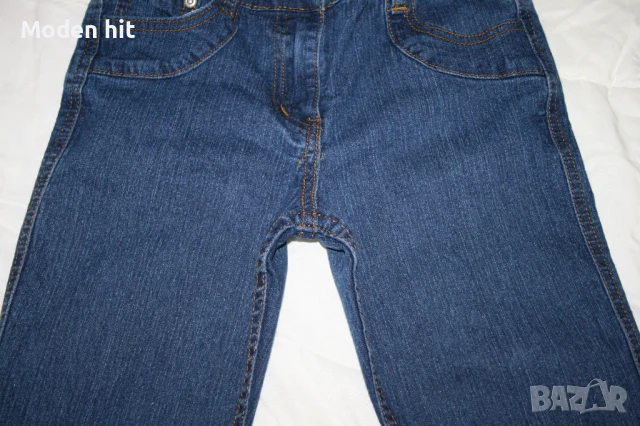 Слим дънки за момиче размер до 134 см., снимка 4 - Детски панталони и дънки - 50765352