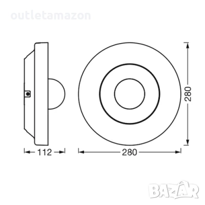 Интелигентна CCTV камера с лампа SMART+ CAMERA CIRCLE CAM CONTROL, снимка 5 - IP камери - 52451008
