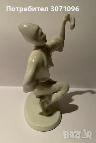 Българска стара порцеланова фигура, снимка 2 - Антикварни и старинни предмети - 54130130
