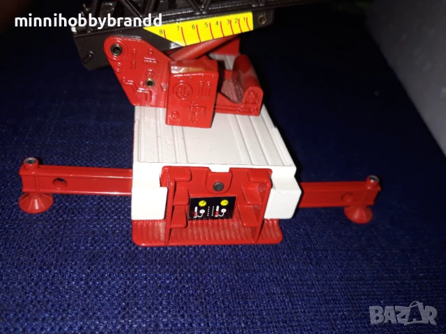 Пожарна  Fire  Engine Camion Pompier Пожарна Стълба Пожарен Кран Joal Compact Made In Spain 1.50 , снимка 7 - Колекции - 51008373