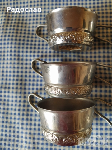 стари руски подстакани МНЦ, снимка 5 - Чаши - 51450575